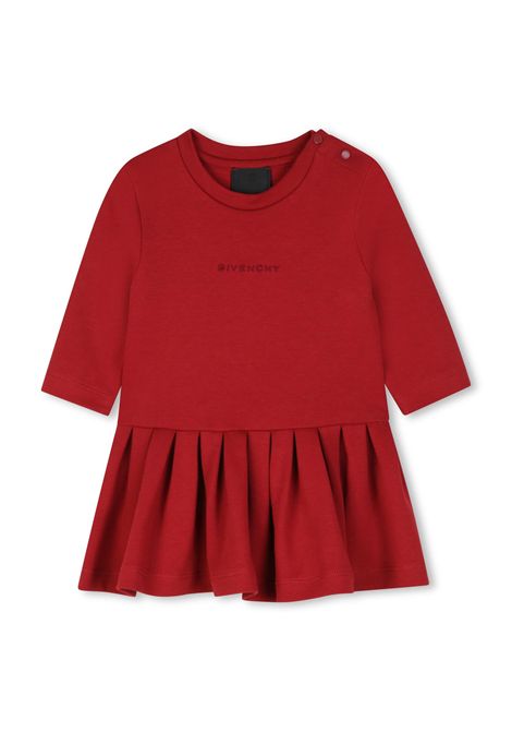 Abito con logo ricamato GIVENCHY KIDS | H3146396D